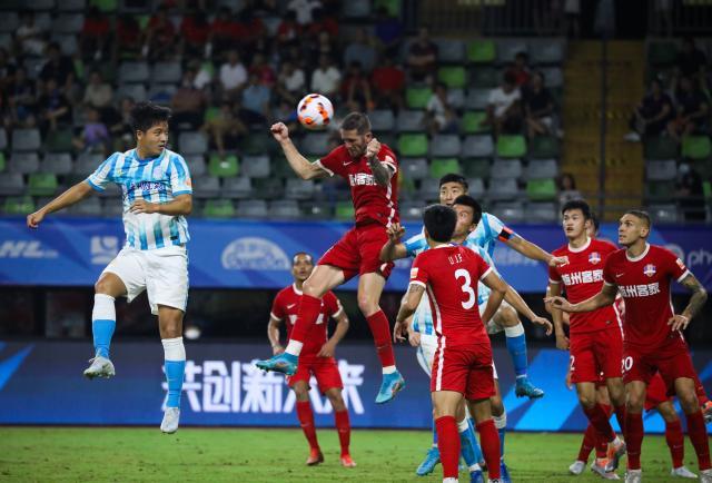 龙珠直播官网-【中超】姜积弘头槌武卡诺维奇破门 梅州2比1广州城